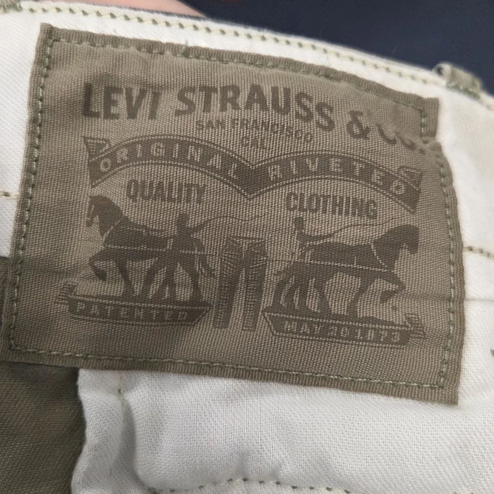 Levis Camo Cargo Pants Men’s Green Brown Woodland 42x30 - Picture 5 of 6